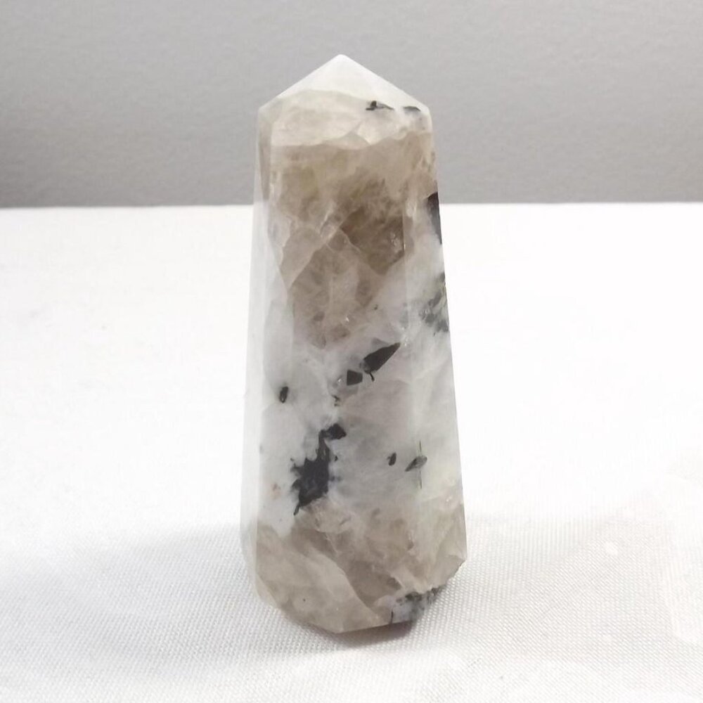 One-of-a-Kind Moonstone Tower Healing Stone